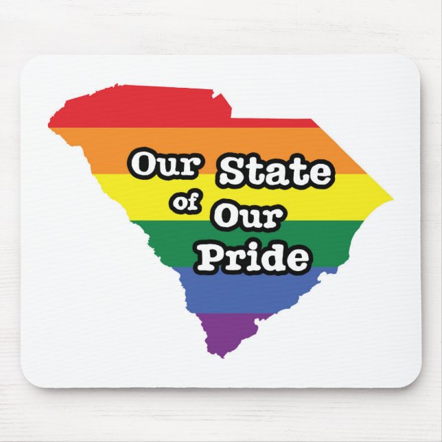 Unser Staat unseres Stolzes | South Carolina Mousepad (Vorne)