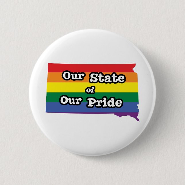 Unser Staat unseres Stolzes | South Dakota Button (Vorderseite)