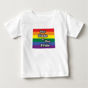 Unser Staat  Wyoming Baby T-shirt