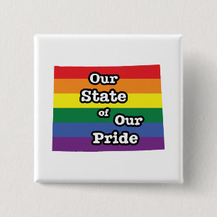 Unser Staat  Wyoming Button