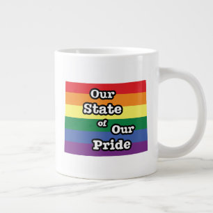 Unser Staat Wyoming Jumbo-Tasse