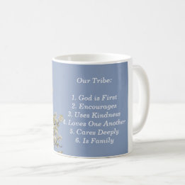 Unser Stamm, Aufblähung, KIndness, Ermutigung Kaffeetasse