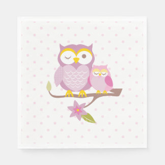 Unser Sweet Baby Girl Owl Baby Dusche Napkin Serviette
