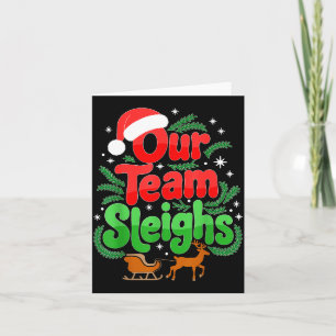 Unser Team macht die Weihnachtsmänner von Santa zu Karte