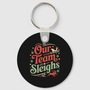Unser Team macht die Weihnachtsrenne von Santa zun Schlüsselanhänger