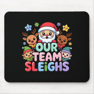 Unser Team macht Weihnachten dem Weihnachtsmann un Mousepad