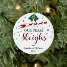 Unser Team Sleigh Weihnachtsgeschenk für Mitarbeit