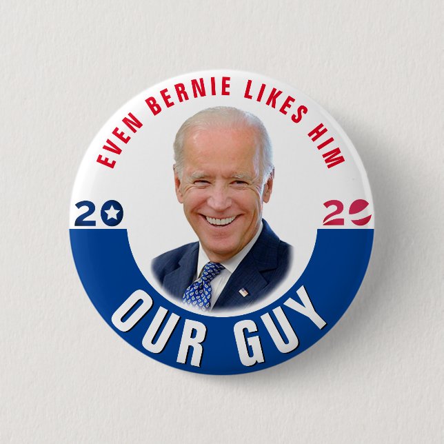 Unser Typ: Joe Biden Button (Vorderseite)