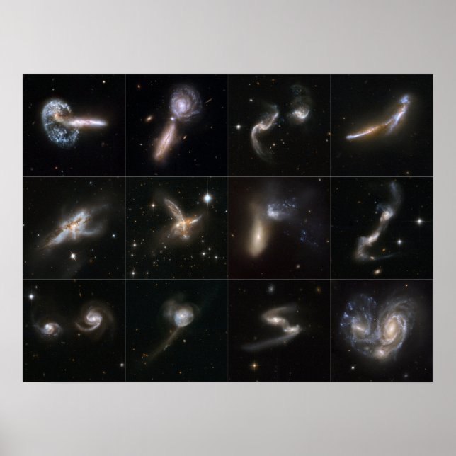 Unser Universum: Ein galaktisches Spektakuläres Poster (Vorne)