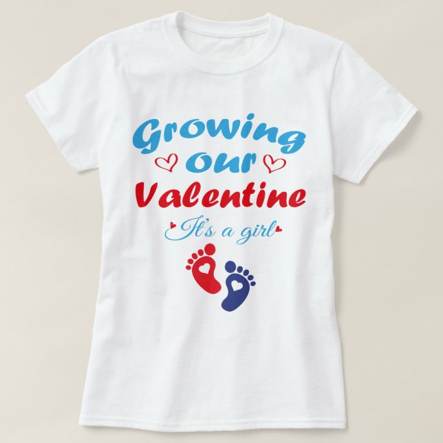 Unser Valentin wachsen zu lassen ist eine junge Sc T-Shirt (Design vorne)