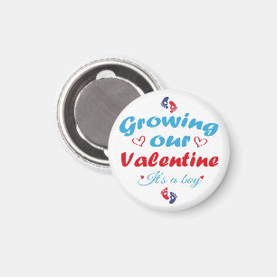 Unser Valentin zu wachsen ist eine junge neue Schw Magnet