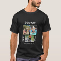 Unser Vater Bester Vater FotoCollage Personalize V
