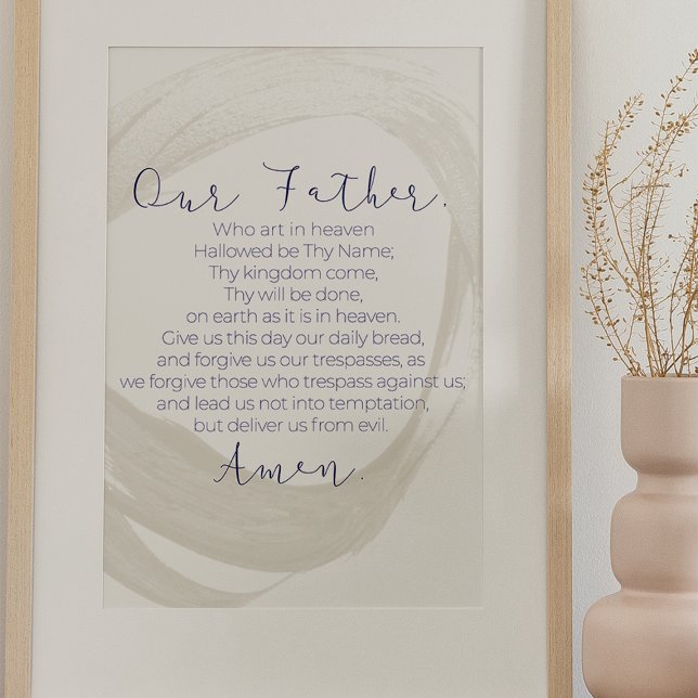Unser Vater, die Kunst des Gottesgebet Poster (Von Creator hochgeladen)