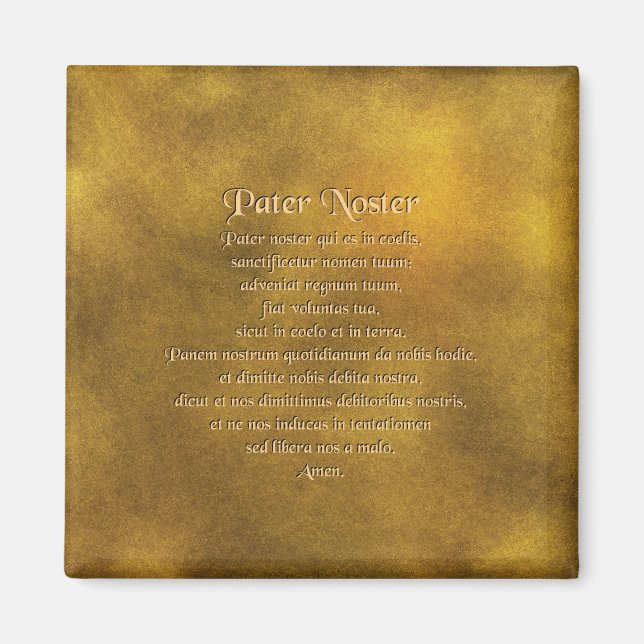 Unser Vater in Lateinamerika Magnet (Vorne)