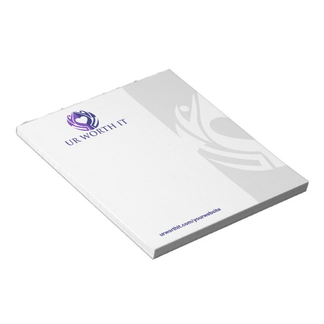 UNSER WERT  NOTIZBLOCK (angewinkelt)