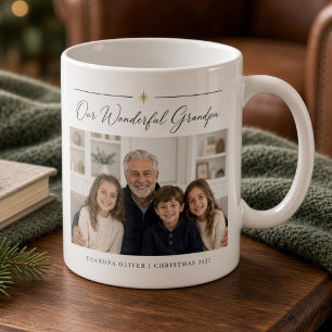 Unser wundervoller Opa personalisierter Enkelkinde Kaffeetasse