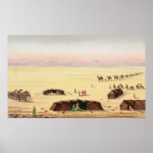 Unser Wüstenlager Poster