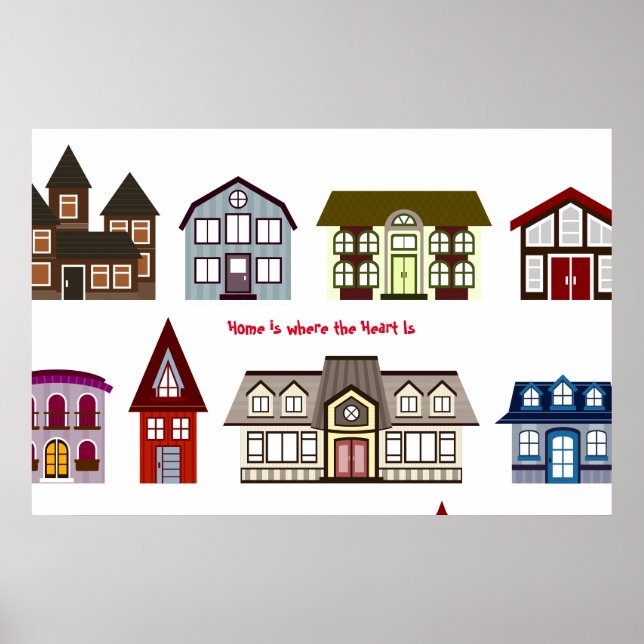 Unser Zuhause Poster (Vorne)