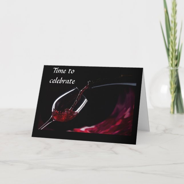 **UNSERE 15. WEDDING-JAHRESkarte** Karte (Vorderseite)