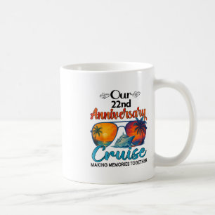 Unsere 22. Jubiläumskreuzfahrt Husnd Ehefrau Co Kaffeetasse