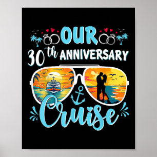 Unsere 30. Hochzeitsjubiläums-Kreuzfahrt 30 Jahre Poster