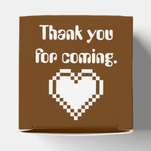 Unsere 8-Bit Hearts in Chocolate Gevor Box Geschenkschachtel