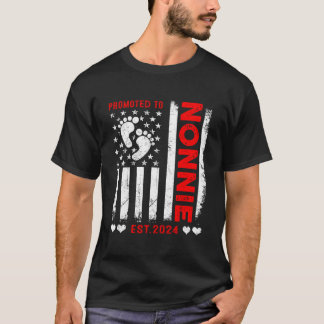 Unsere amerikanische Flagge zur Nonnie 2024 Mutter T-Shirt