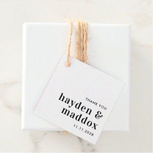 Unsere Augenblicklich EDITABLE FARBTags Gastgesche Geschenkanhänger