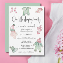 Unsere Baby-Bettwäsche Babydusche