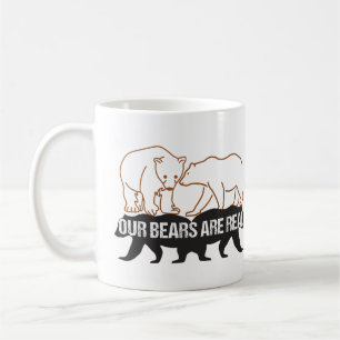 Unsere Bären sind echt.w Kaffeetasse