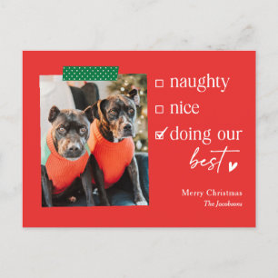 Unsere beste EDITABLE FARBURG Weihnachtsweihnachts Feiertagspostkarte