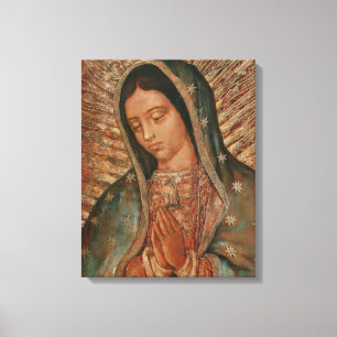 unsere Dame aus Guadalupe Leinwand