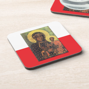 Unsere Dame Czestochowa Getränkeuntersetzer