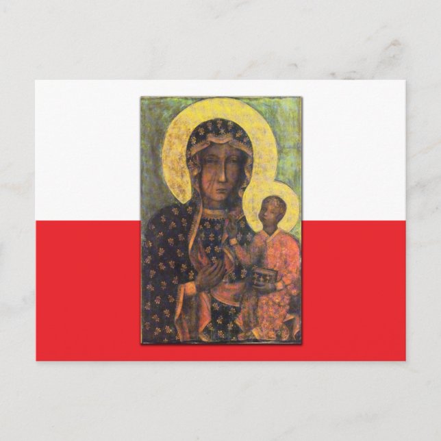 Unsere Dame Czestochowa Postkarte (Vorderseite)