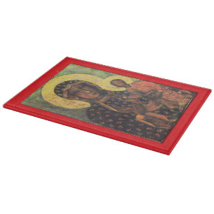 Unsere Dame Czestochowa Schneidebrett