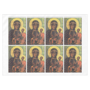 Unsere Dame Czestochowa Tischdecke