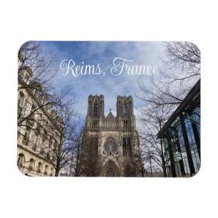 Unsere Dame der Kathedrale von Reims, Frankreich Magnet