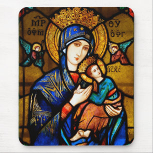 unsere Dame der ständigen Hilfe Mousepad