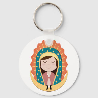 Unsere Dame des Guadalupe-Schlüsselanhängers Schlüsselanhänger
