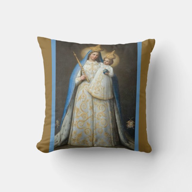 Unsere Dame des guten Erfolgs Mary Jesus Kissen (Vorderseite)
