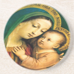 Unsere Dame des guten Rechtsbeistands Getränkeuntersetzer