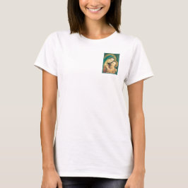 Unsere Dame des guten Rechtsbeistands und Rosary-S T-Shirt