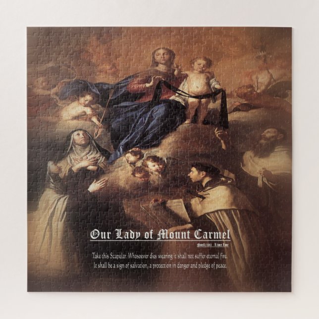 Unsere Dame des Karmel-Gebets (Vertikal)