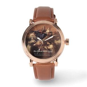 Unsere Dame des Karmel-Gebets Armbanduhr