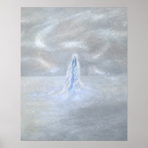 Unsere Dame des Schnee-Druckes Poster