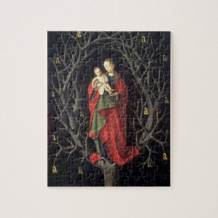 Unsere Dame des trockenen Baums c.1450 (Öl auf