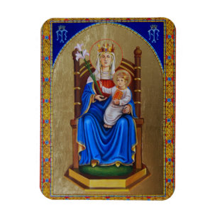 Unsere Dame des Walsingham Icon Magnet