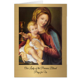 Unsere Dame des wertvollen Bluts von Jesus