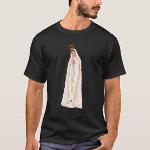 Unsere Dame Fatima Rosary Gebet Heilig gesegnet Ma T-Shirt