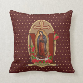 Unsere Dame Guadalupe Santa Maria Spanische Jungfr Kissen